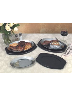 Cast Iron Oval Sizzle Platter