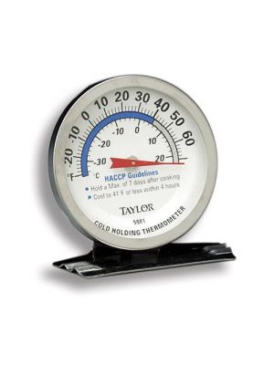 Refrigerator-Freezer Thermometer 2.5 dial display
