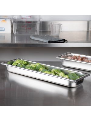 ABC 75239 1/3 Size Slotted Stainless Steel Steam Table Pan Cover