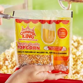 Popcorn portion pack for 6 oz poppers, 48/case